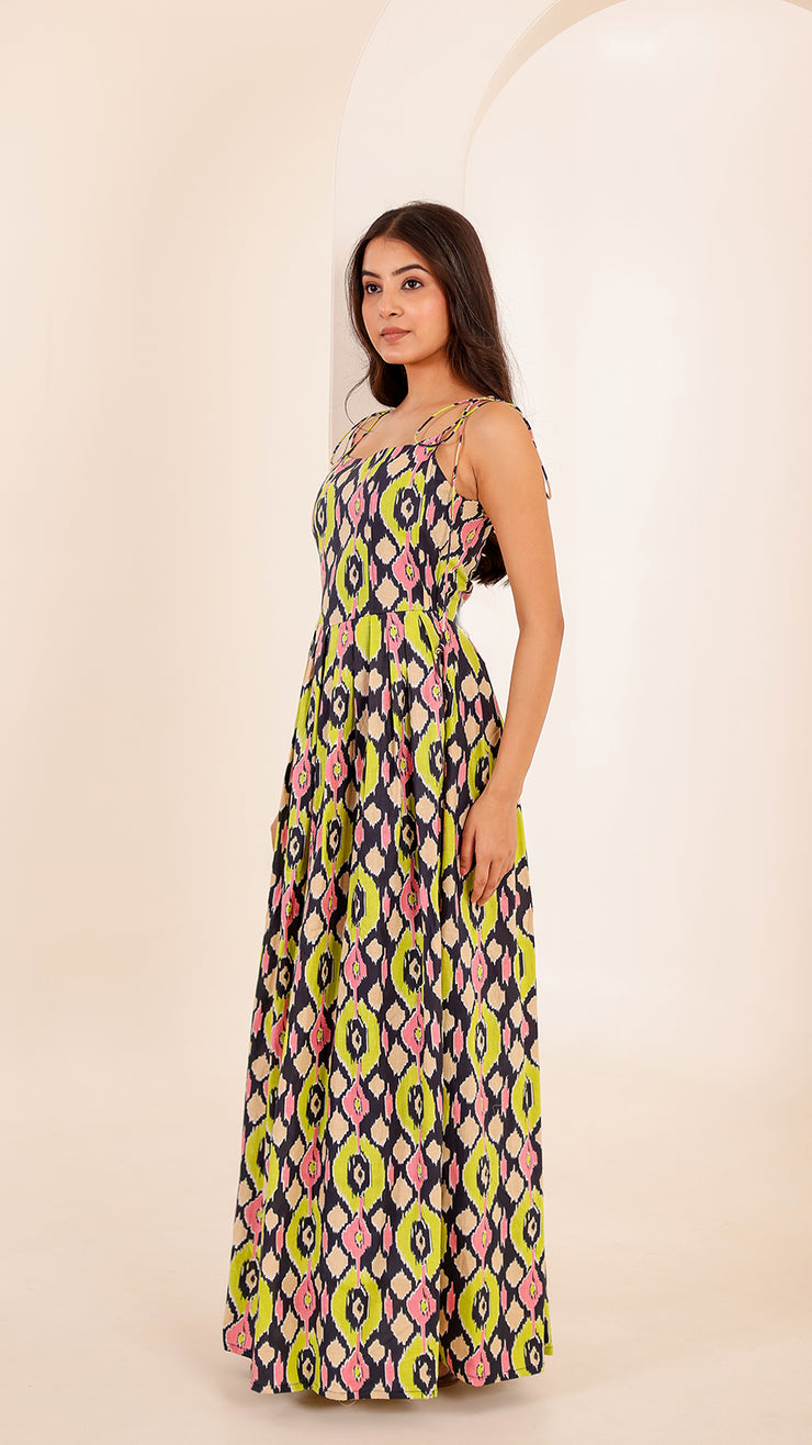 Neon Bloom Dress