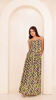 Neon Bloom Dress