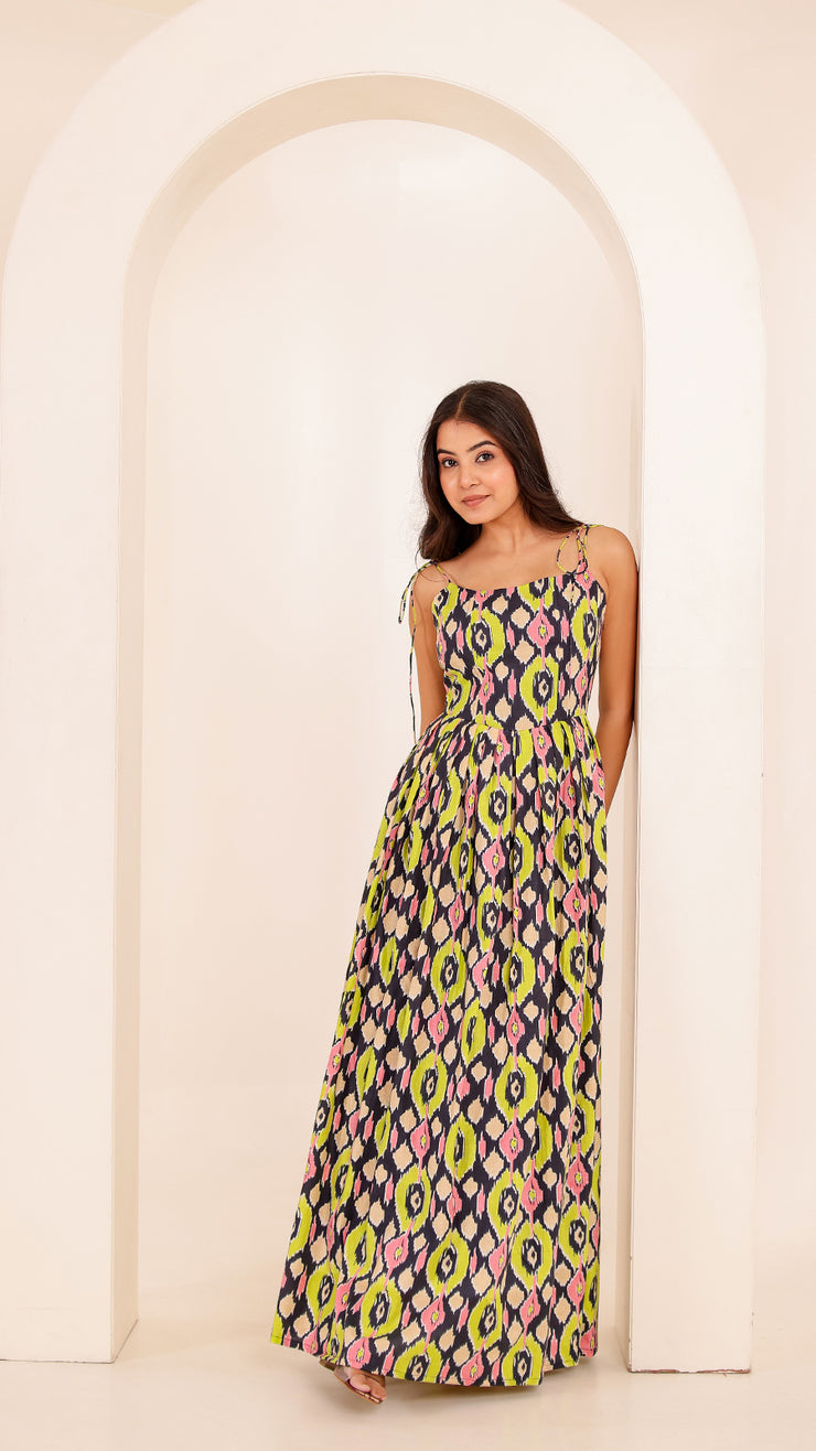 Neon Bloom Dress