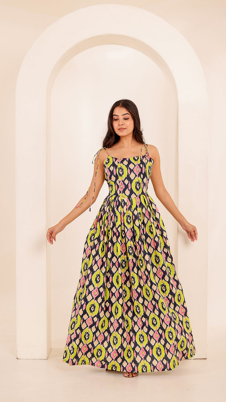 Neon Bloom Dress