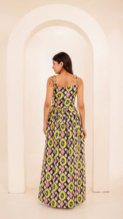 Neon Bloom Dress