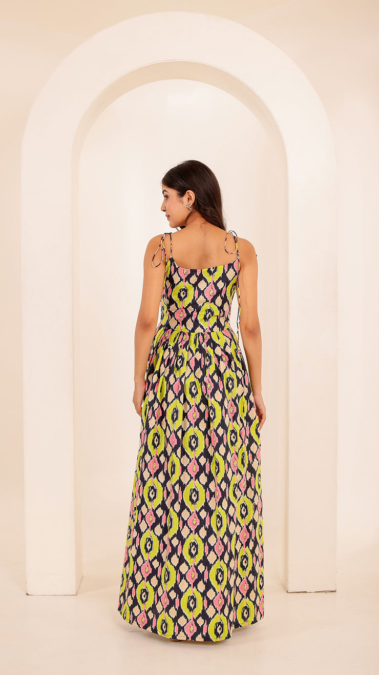 Neon Bloom Dress