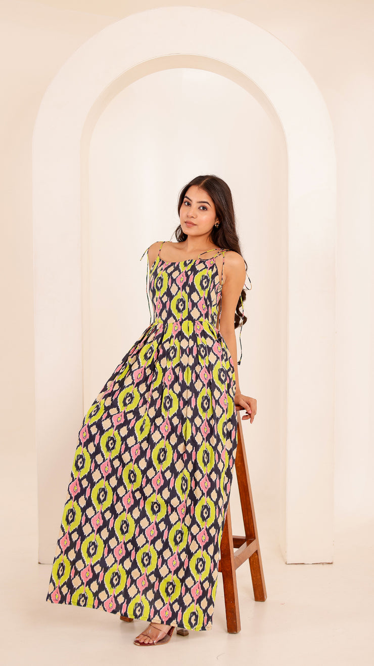 Neon Bloom Dress