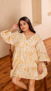 Yellow Flora Dress