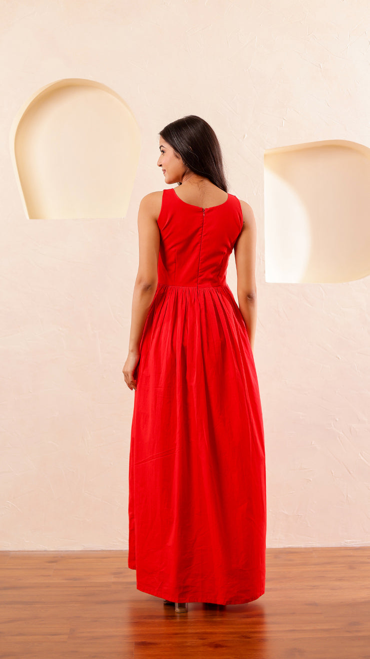 Scarlet Red Dress