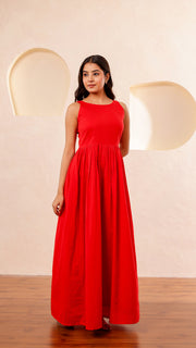 Scarlet Red Dress