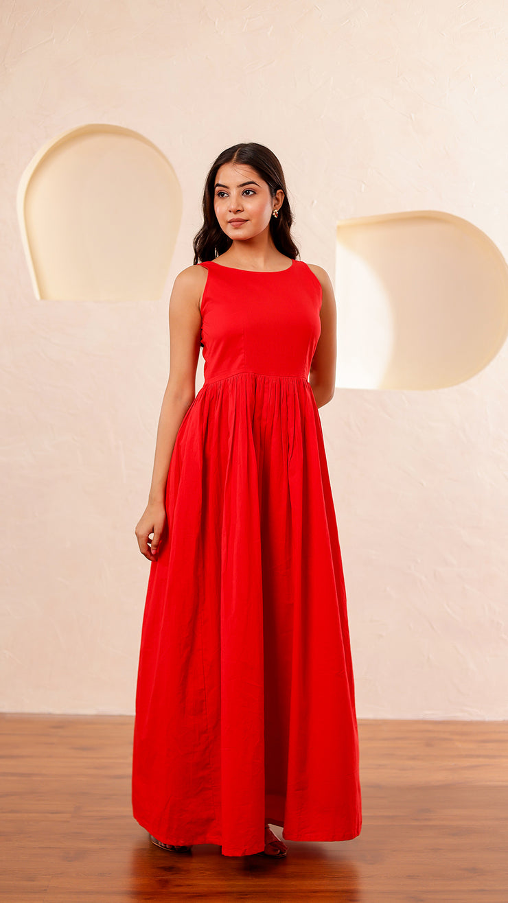 Scarlet Red Dress