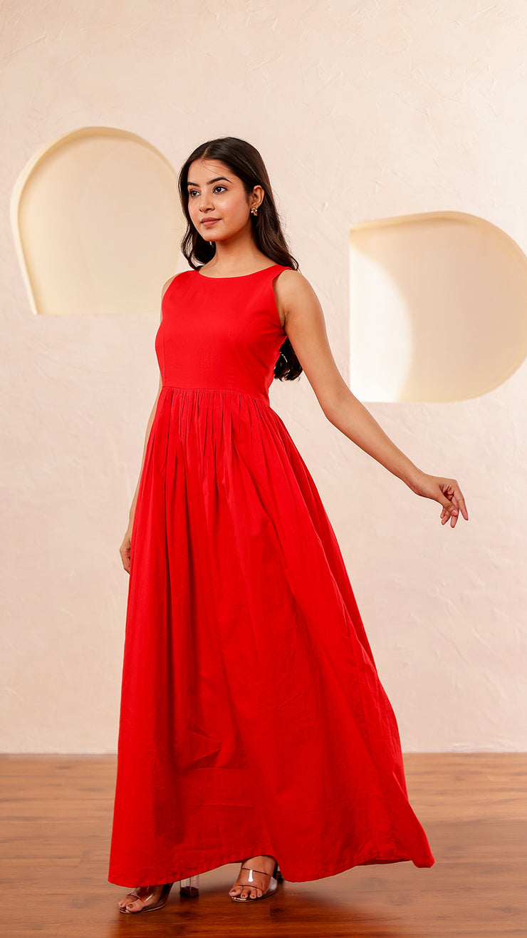 Scarlet Red Dress