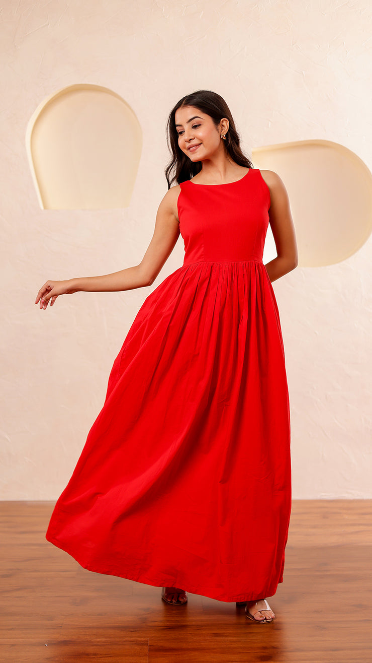 Scarlet Red Dress