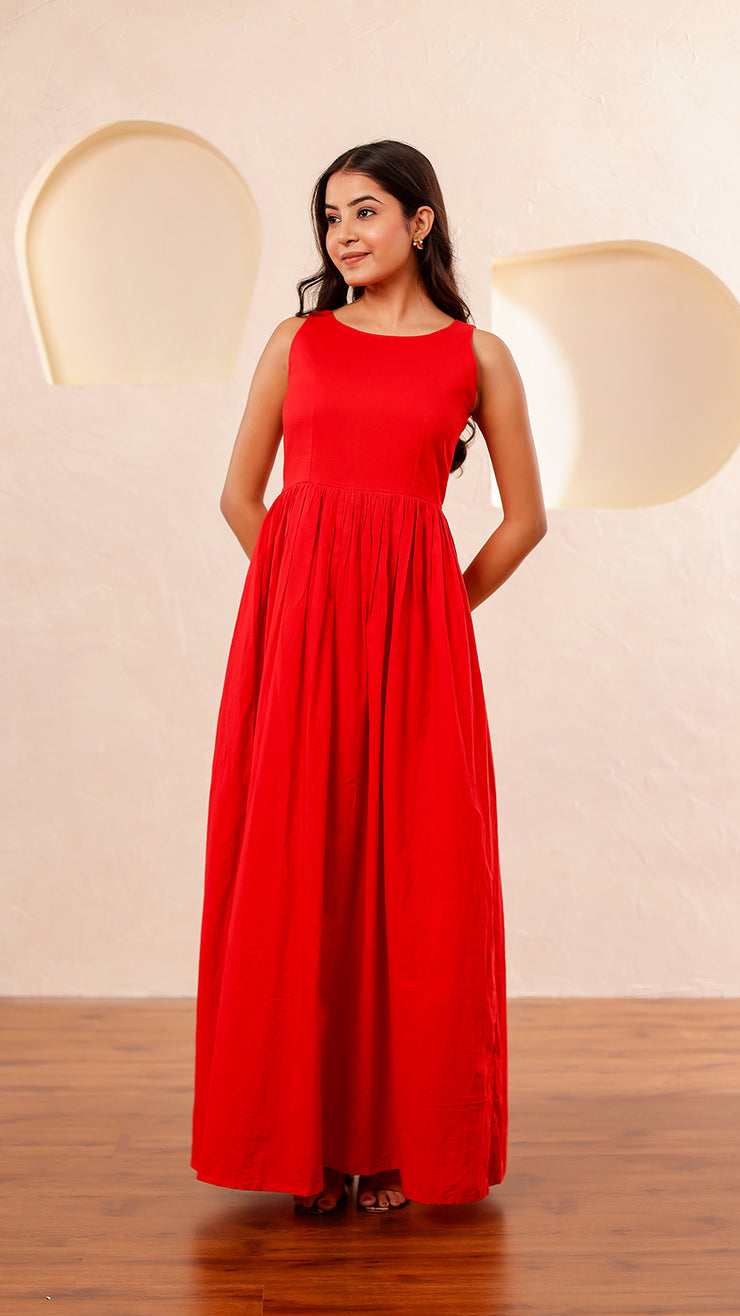 Scarlet Red Dress
