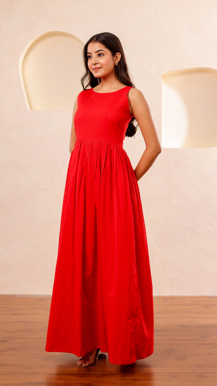 Scarlet Red Dress