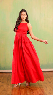 Scarlet Red Dress