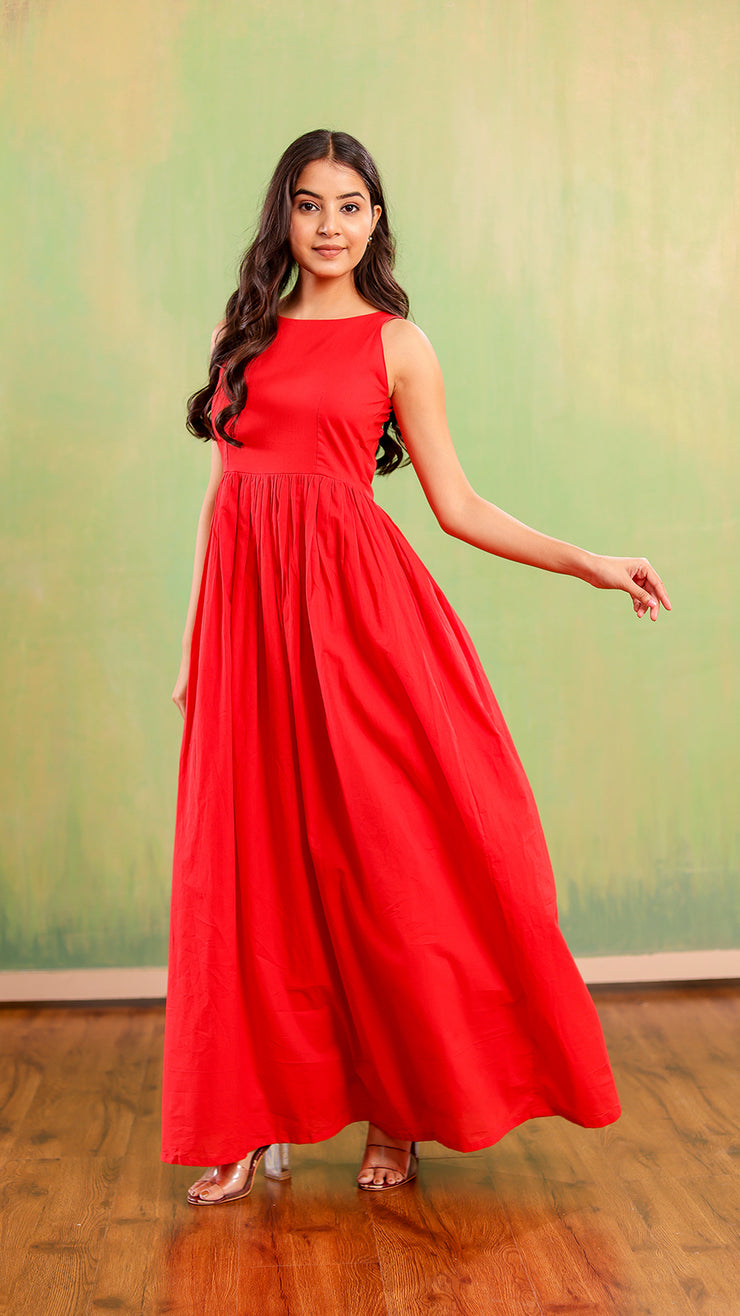 Scarlet Red Dress