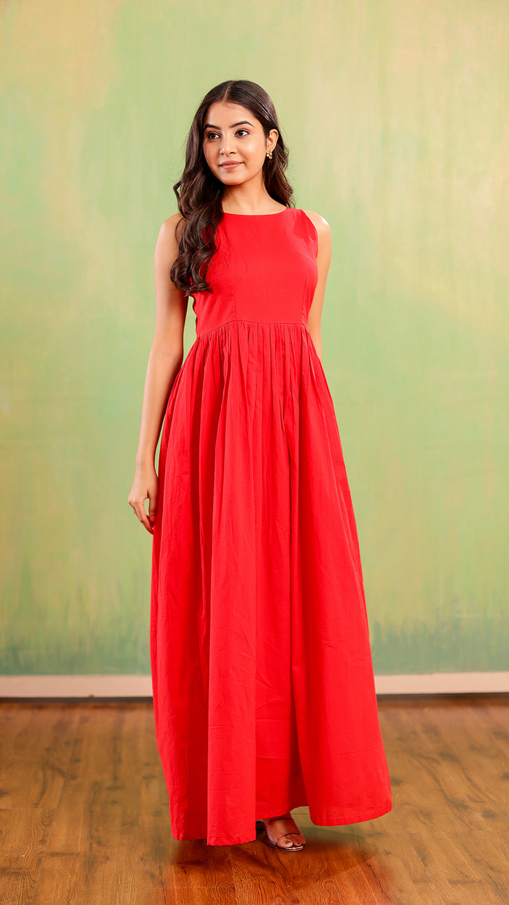 Scarlet Red Dress