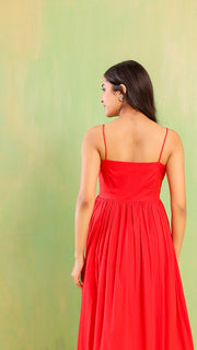 Red Mirage Dress