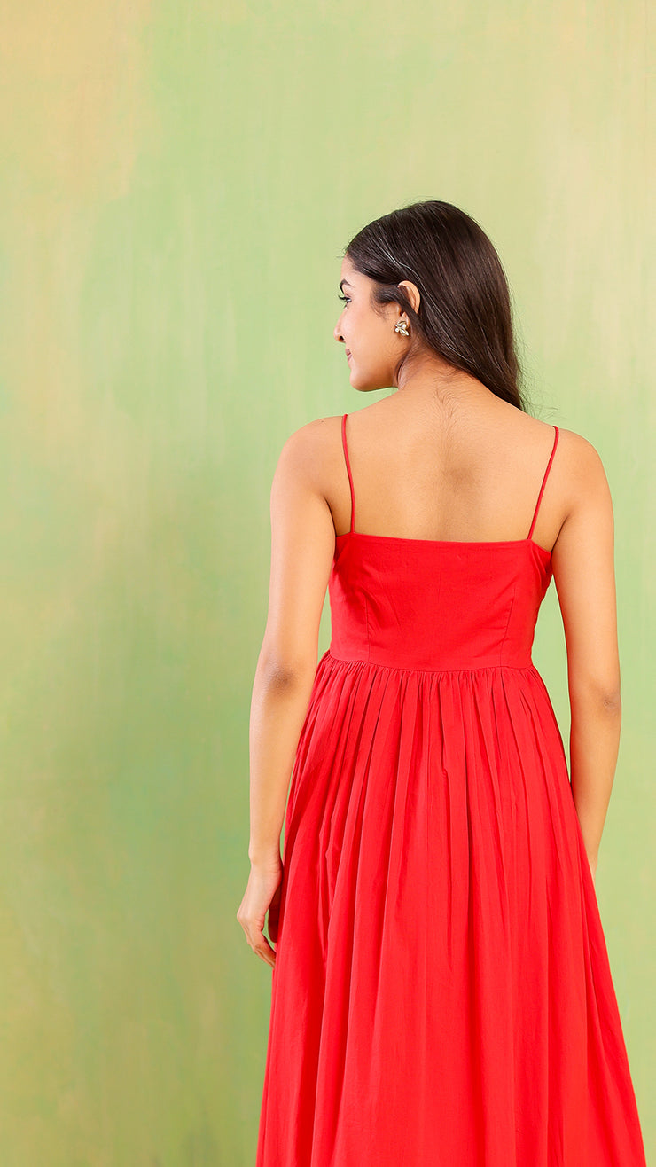Red Mirage Dress