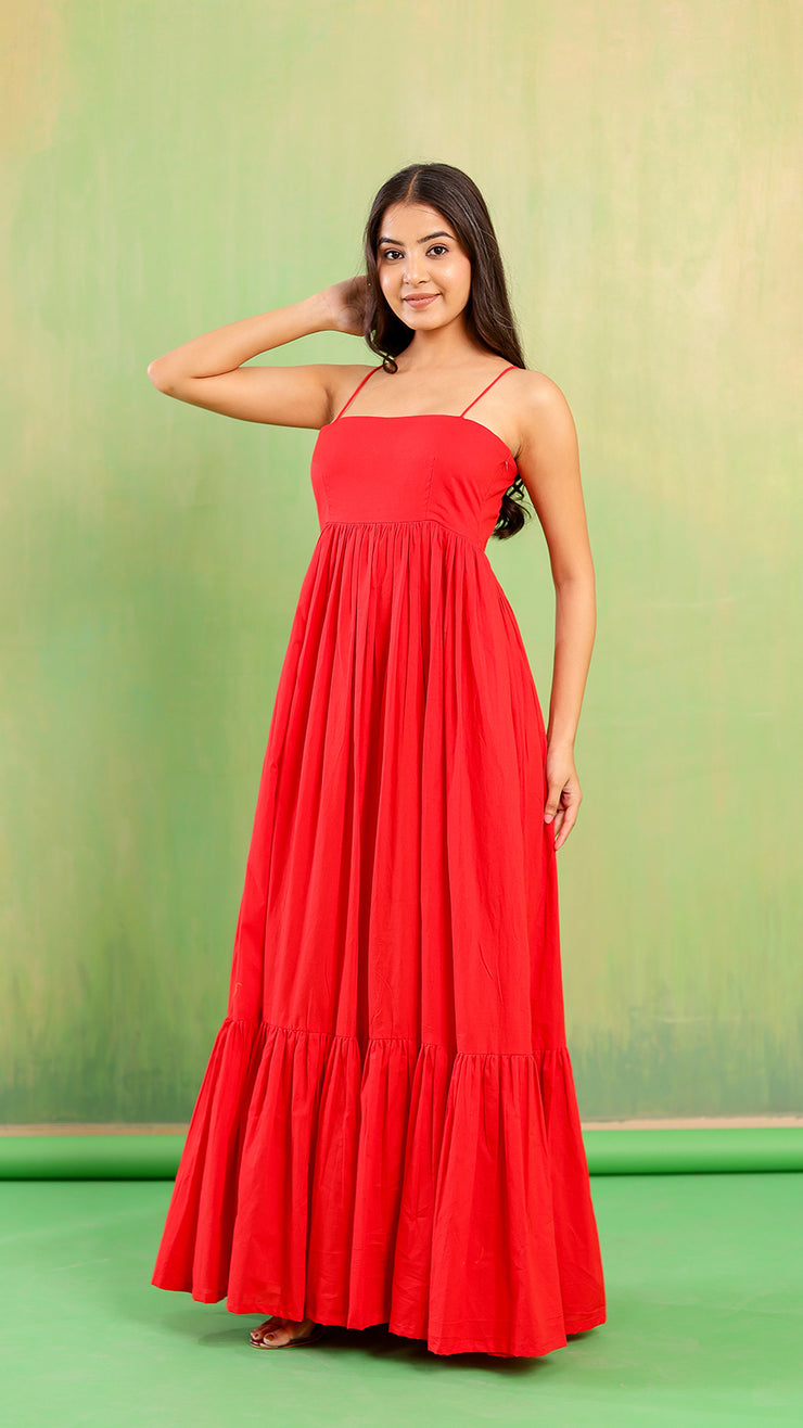 Red Mirage Dress