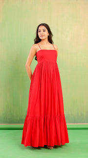 Red Mirage Dress