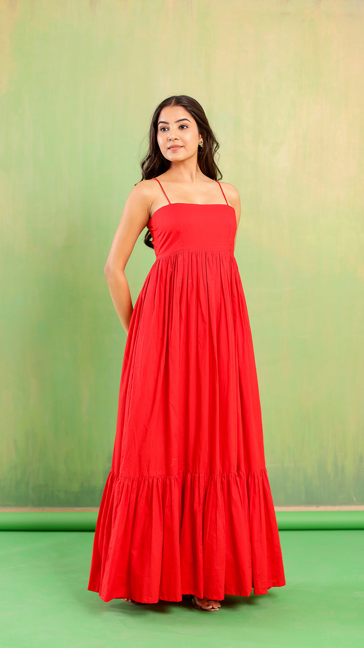 Red Mirage Dress