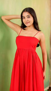 Red Mirage Dress