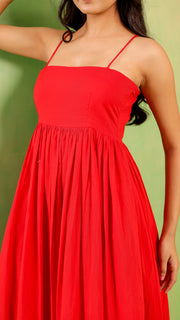 Red Mirage Dress