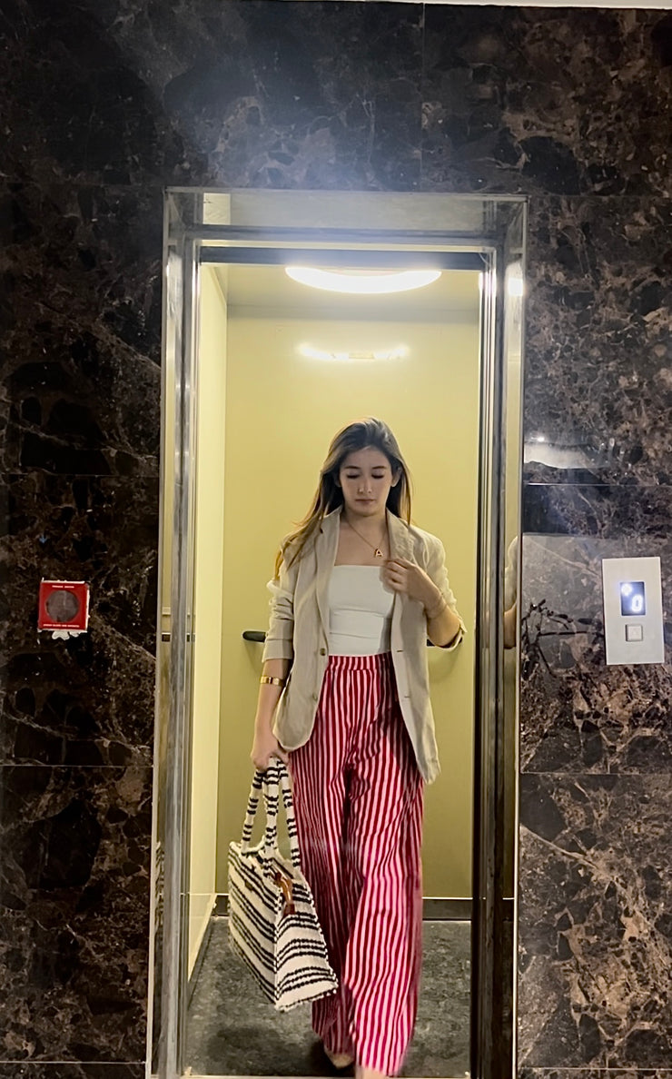 All Day Pants- Cheery Red