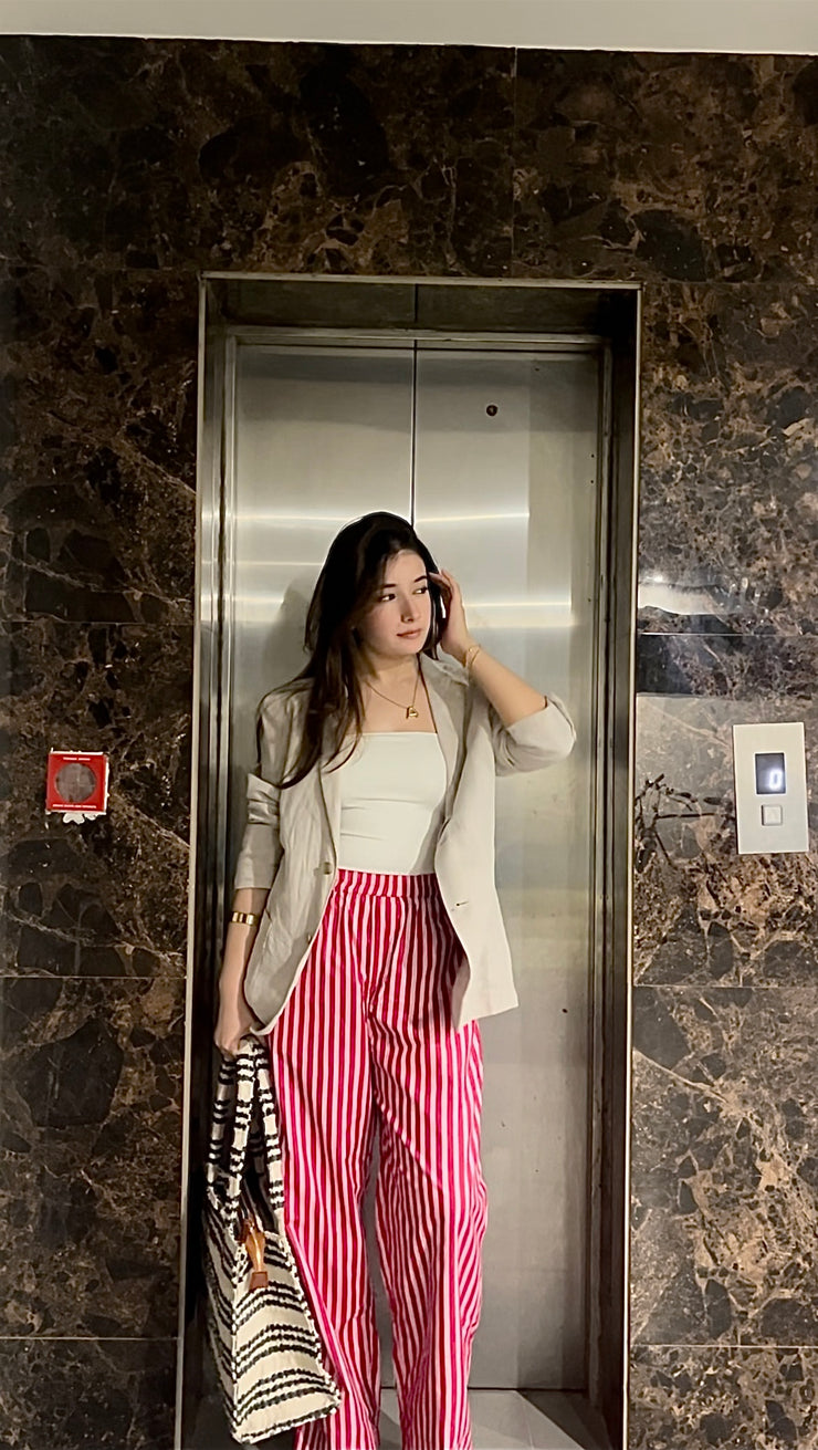 All Day Pants- Cheery Red