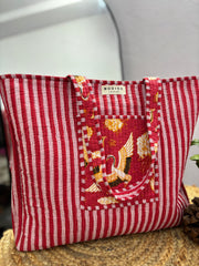 Handcrafted Reversible Tote Bag