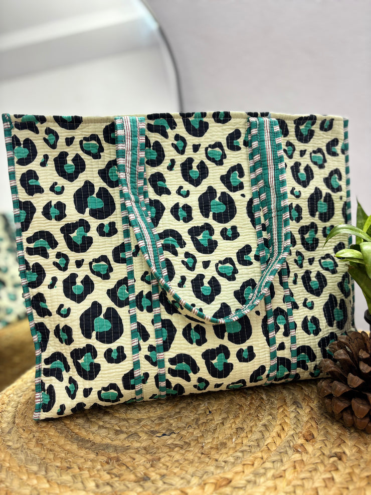 Handcrafted Reversible Tote Bag