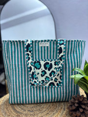 Handcrafted Reversible Tote Bag