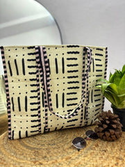 Handcrafted Reversible Tote Bag