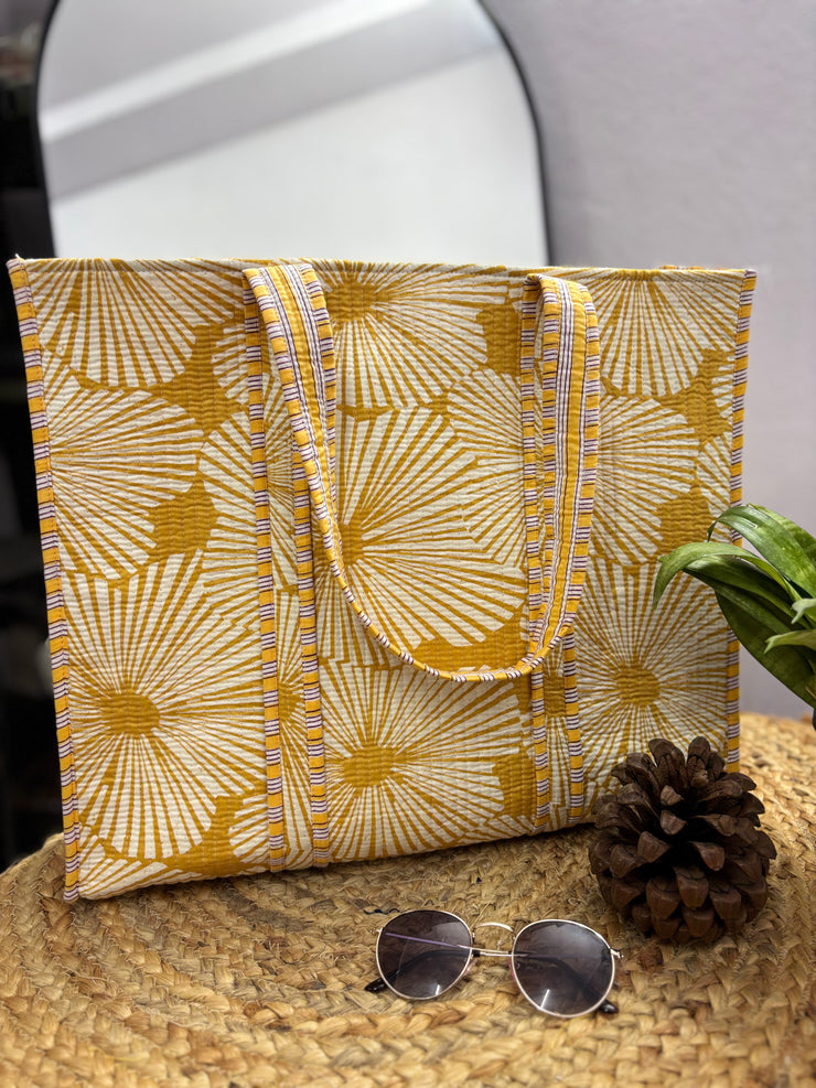 Handcrafted Reversible Tote Bag