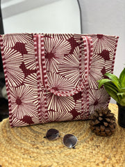 Handcrafted Reversible Tote Bag