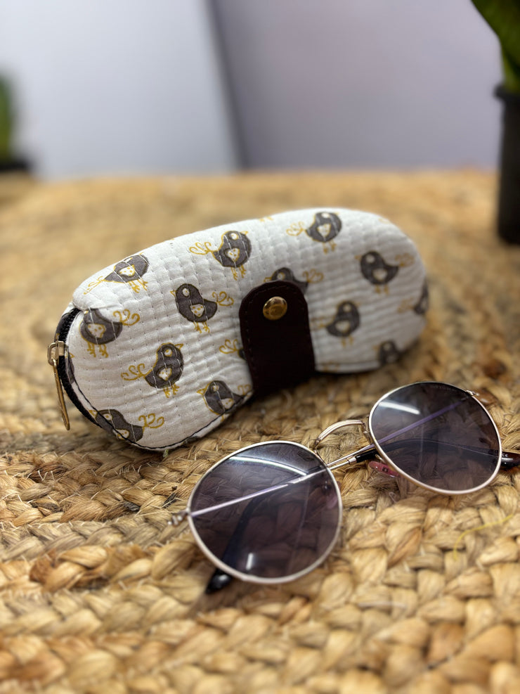 Fabric Sunglasses Cover – Stylish Protection for Your Shades