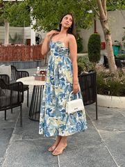 Blue Floral Play Dress
