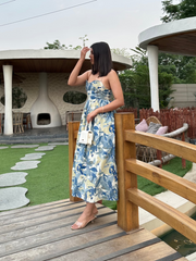 Blue Floral Play Dress