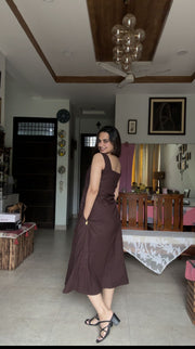 Sierra Brown Dress