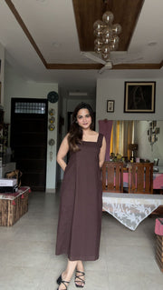 Sierra Brown Dress